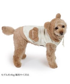 PET PARADISE ペットパラダイス くまちゃん ポシェット パーカー 小型犬