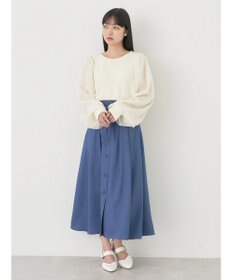 earth music&ecology デニムライクスカート