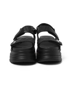 WEGO 【MLサイズ展開】厚底キルティングサンダル