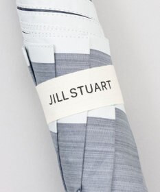 AURORA 【 JILL STUART（ジル スチュアート）】先染めボーダー晴雨兼用傘(折りたたみ傘)