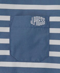 J.PRESS KIDS 【110-130cm】TCブロード パネルボーダープリント シャツ
