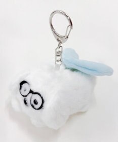 WEGO ふりふりメガネドッグぬいぐるみキーホルダー