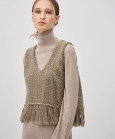 uncrave ハンドニット ジレ