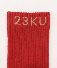 23区GOLF 【WOMEN】カラーブロック レギュラーソックス