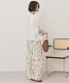 AMERICAN HOLIC スキッパーギャザーブラウス