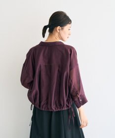 YECCA VECCA 【2点SET】シアーシャツ×Aラインキャミワンピース