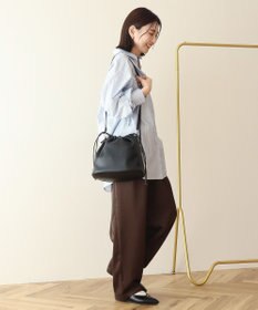 AMERICAN HOLIC 【イージーケア】バックギャザーリボンシャツ