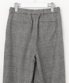 J.PRESS LADIES クラシカル グレンチェック セミワイド パンツ