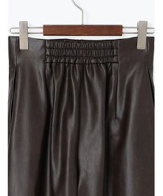 Te chichi フェイクレザーセミワイドパンツ《2025Autumn catalog item》