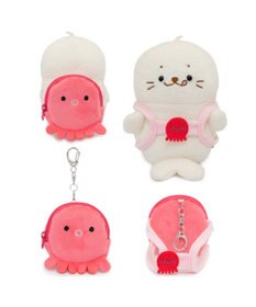 Mother garden しろたん ついてきちゃうしろたん マスコット専用リュック 《タコ》 単品