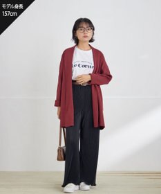 Tiaclasse 【新色追加・洗える】プリーツパンツ