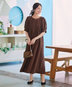 Tiaclasse 【洗える/撥水】スカラップニットフラットパンプス