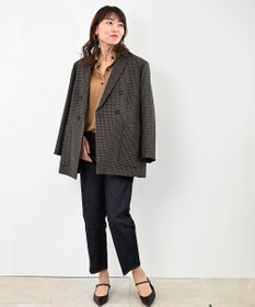 woadblue ＜坪田あさみさんコラボ＞RIGID HIGHRISE ハイライズストレート デニムパンツ