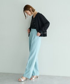 YECCA VECCA シアーMIXカーディガン