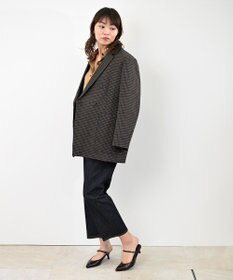 woadblue ＜坪田あさみさんコラボ＞RIGID HIGHRISE ハイライズストレート デニムパンツ