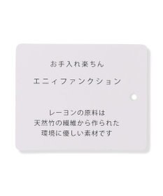 ANY L エニィファンクションハイネックブラウス