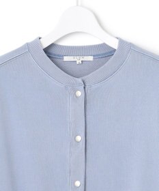 23区 【SLOW】ヴィンテージテリー スナップドット ブルゾン