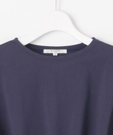 23区 L 【SLOW/一部店舗限定】ライトツイストコットン 切り替えデザイン Tシャツ