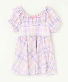 ANY KIDS チェック柄 セパレート 水着