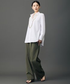 自由区 エッセンシャルブロードベーシック シャツブラウス