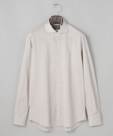 GOTAIRIKU 【ストレッチ/洗える】Albini ジャージ シャツ_ カッタウェイカラー