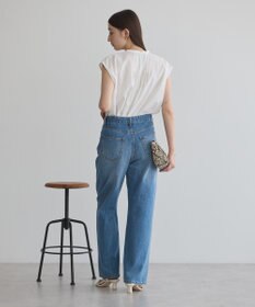 YECCA VECCA 【接触冷感】COOLバックピンタックブラウス