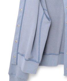 23区 【SLOW】ヴィンテージテリー スナップドット ブルゾン