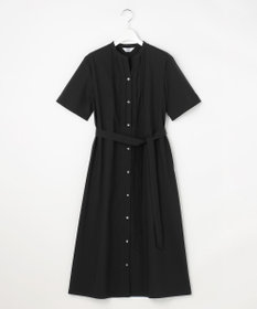 J.PRESS LADIES S 【一枚で着映え】ライトタフタ タックプリーツ ワンピース
