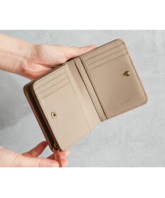 genten マルチカットワークミニ 2つ折り財布
