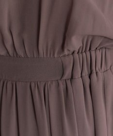 Tiaclasse L ブラウジングシフォンワンピース