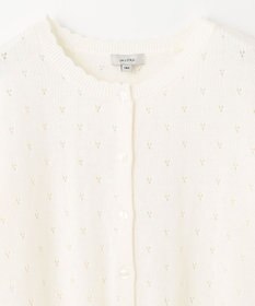 ANY KIDS アイレット ニット カーディガン