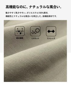 PW CIRCULUS 【吸水速乾 / UV遮蔽率99% UVカット / ストレッチ】【MEN】バックメッシュポケットモックT ゴルフ