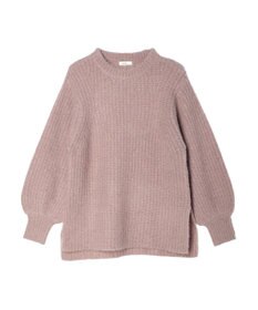 earth music&ecology フワフワＭＩＸヤーンチュニック