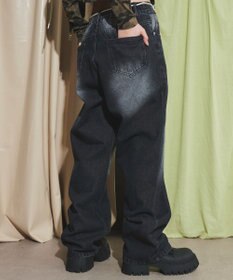 WEGO ウォッシュストリングデニム