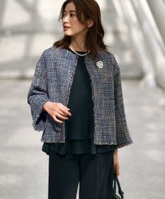 23区 【洗える】テプラマットシフォン ブラウス