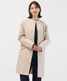 J.PRESS LADIES S 【2way】VINAジェットオックス ノーカラー コート