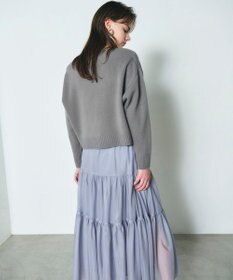 GRACE CONTINENTAL ウールルーズニットトップ