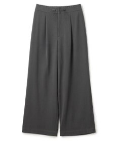 uncrave 【洗える】ギャバジン ドロストパンツ（uncrave WHITE）