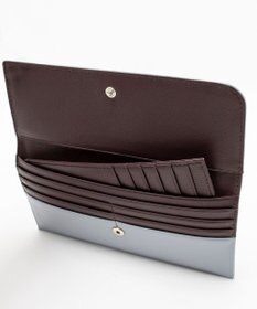 LANVIN en Bleu カルラ 薄マチ長財布