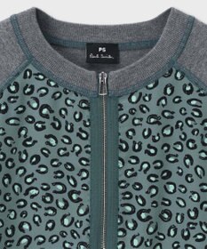 Paul Smith Horseshoe Leopardジップアップ ニット