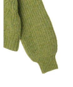 Green Parks armonia. ケーブルニットプルオーバー