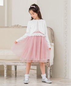 組曲 KIDS 【110-140㎝】レーシー ボレロ