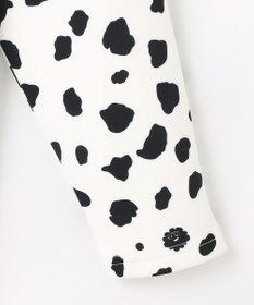 PW CIRCULUS 【MEN】スノーレオパード柄裏フリースモックネックT