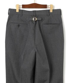 J.PRESS MEN 【J.PRESS ORIGINALS】MAGIC CUBA GABARDINE NEW PIPED STEM TROUSERS / JAPAN MADE