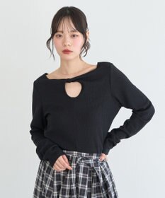 earth music&ecology 【前後2WAY】ツイストカットアウトプルオーバー