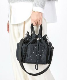 LeSportsac DRAWSTRING CROSSBODY MH/スターダストDSクロスボディ