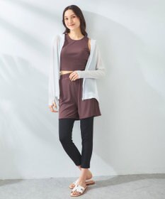 OP／FILA 【Ocean Pacific】ラッシュガード/レギンス付き 水着5点セット