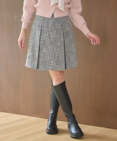 Feroux 【セットアップ対応】ツイードミニ スカート
