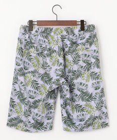 JOSEPH ABBOUD MOUNTAIN 【SPACE／UNISEX】リーフプリント イージーショートパンツ