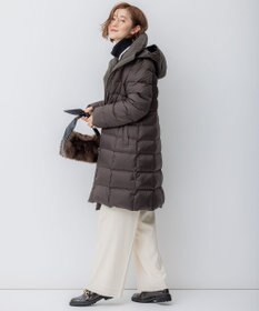 23区 L 【VERY掲載/新色追加】シレータフタ ロング ダウンコート